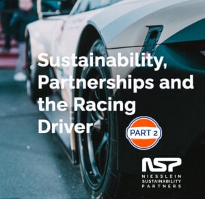 Sustainability, Partnerships and the Racing Driver Part 2