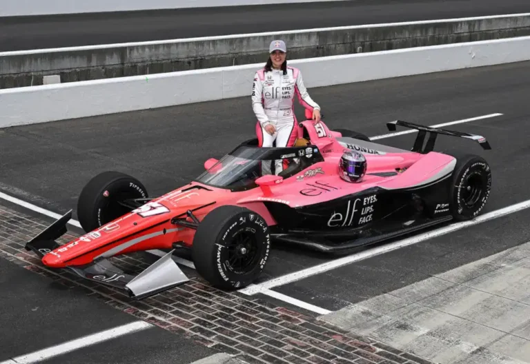Motorsport Sponsorship ELF Cosmetics Katherine Legge