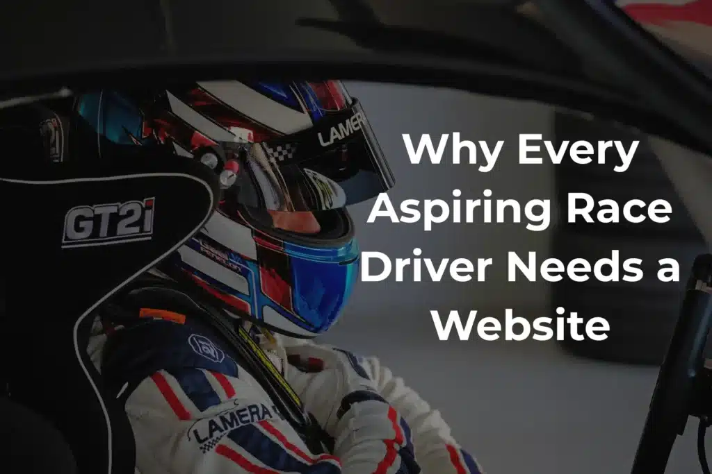 Website for race drivers