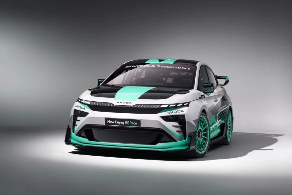 F1 Under Pressure Over Aramco Sponsorship 3 Skoda Enyaq RS Race
