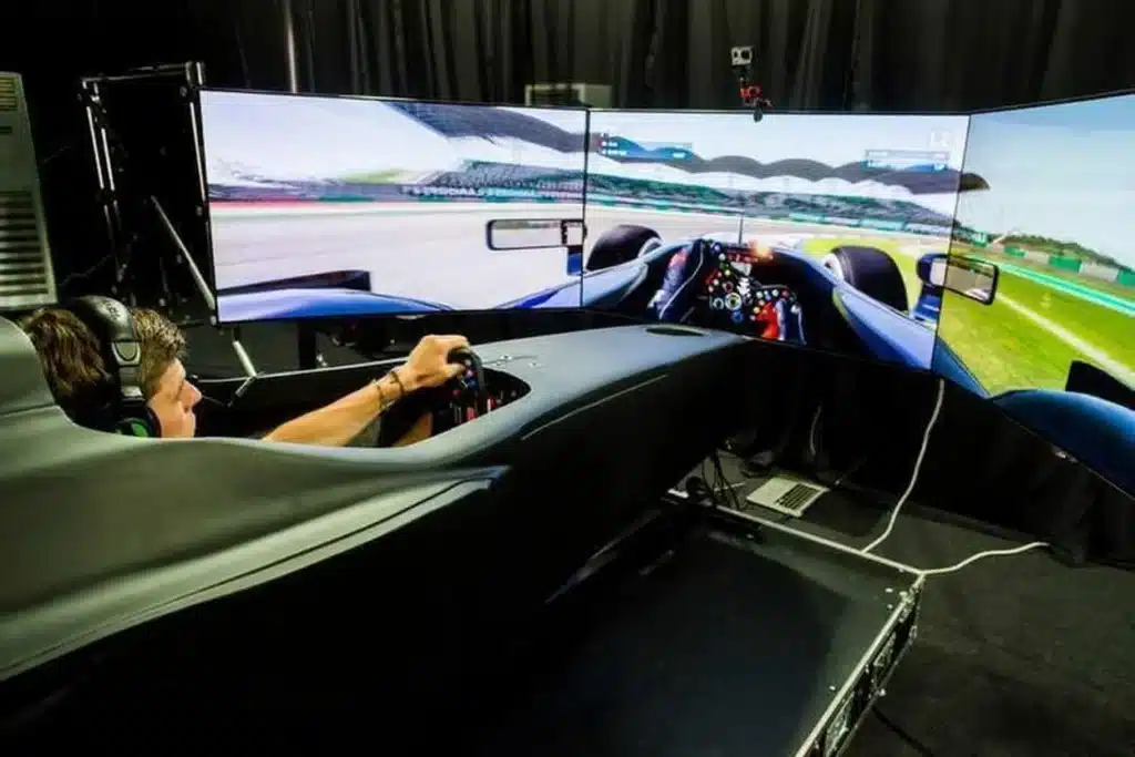 Simulators in motorsport