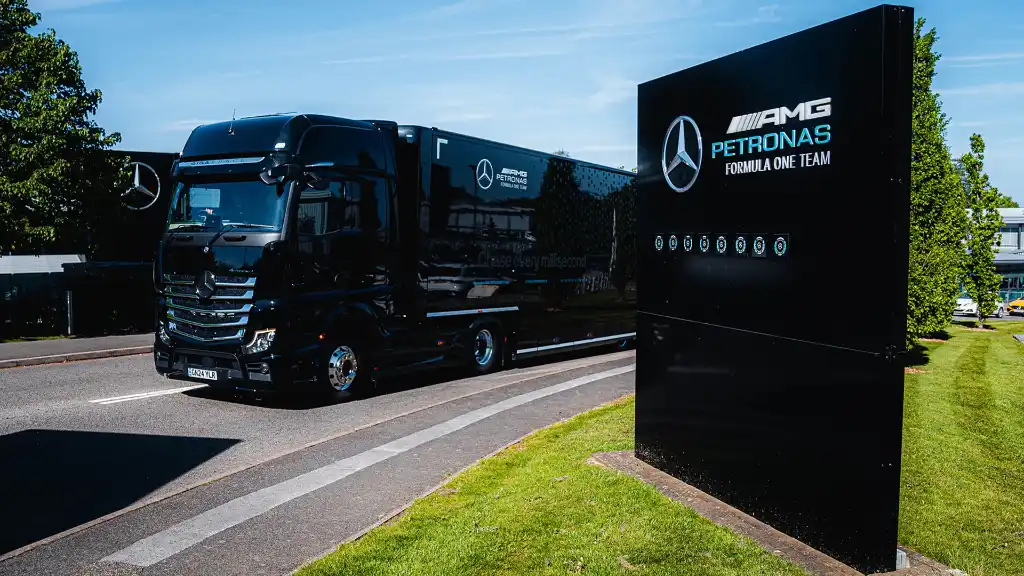 FIA Presidential Elections Facing Increasing Scrutiny 4 Mercedes F1 Transporter