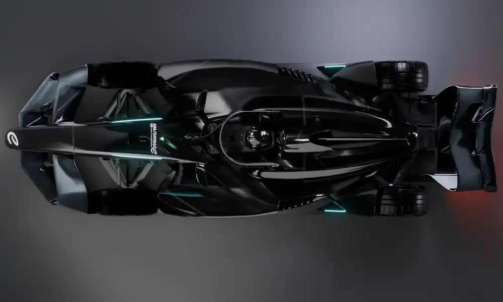 Formula E Gen4 Above View