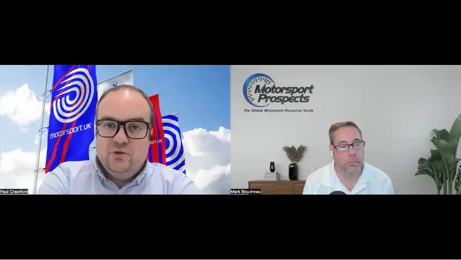Why You Need to be Sim Racing with Paul Crawford of Motorsport UK 1 Paul Crawford on the Motorsport Prospects Podcast