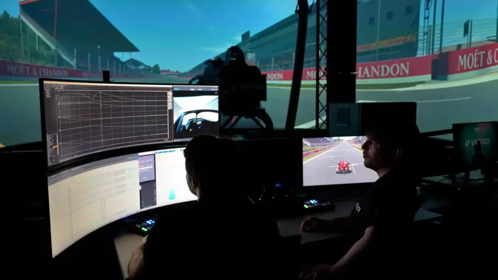 How Professional Race Drivers Use Simulators