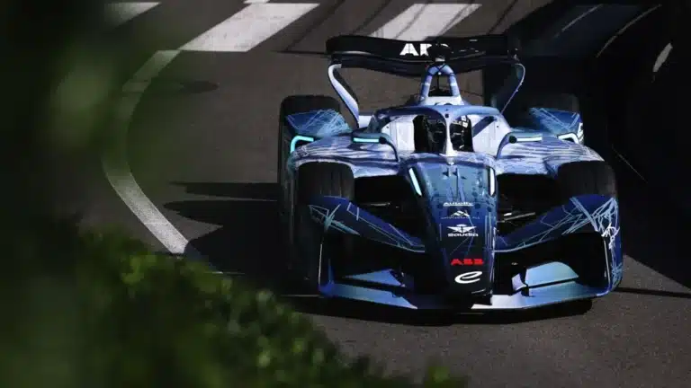 David Coulthard in Gen4 car