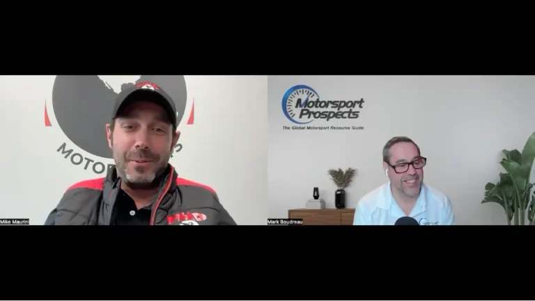 Mike Maurini.on the Motorsport Prospects Podcast