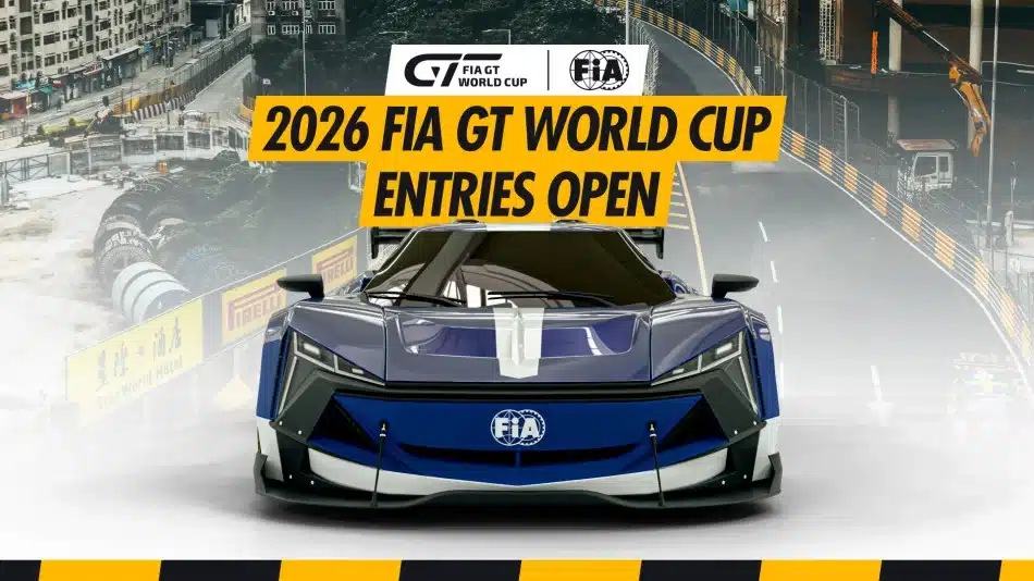 2026 FIA GT World Cup Entries Now Open