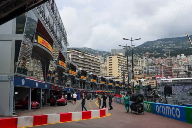 Monaco Formula 1 Pitlane