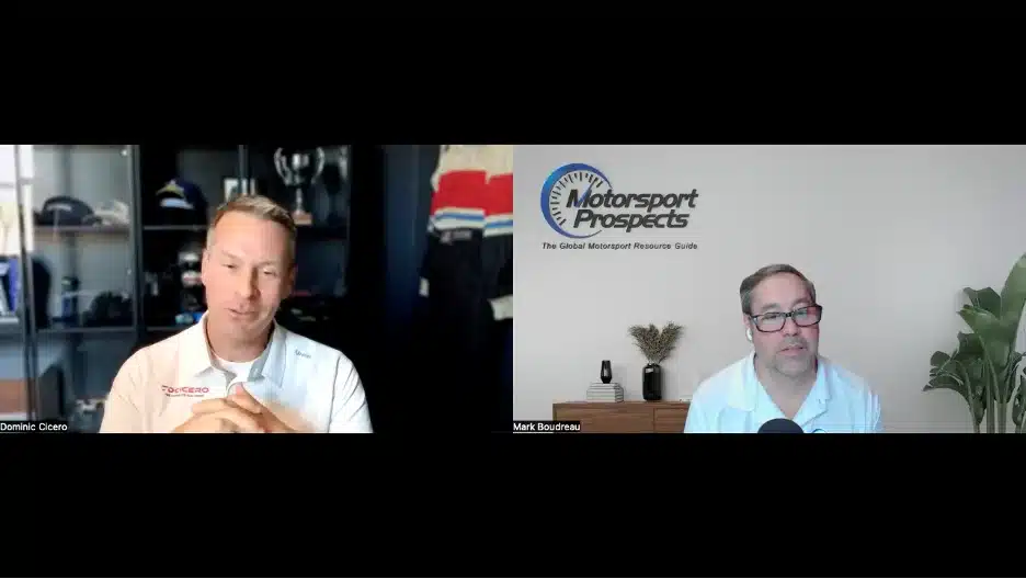 Dominic Cicero on Motorsport Prospects Podcast