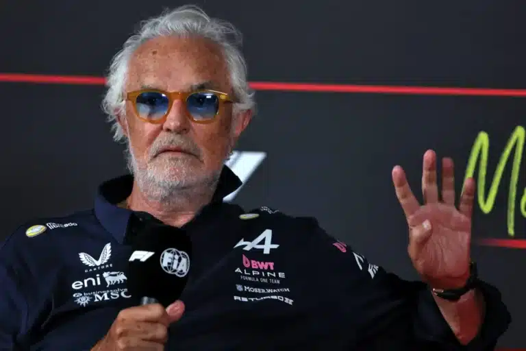 Alpine F1's Flavio Briatore