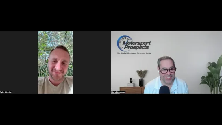 Connections with Tyler Cooke on the Motorsport Prospects Podcast